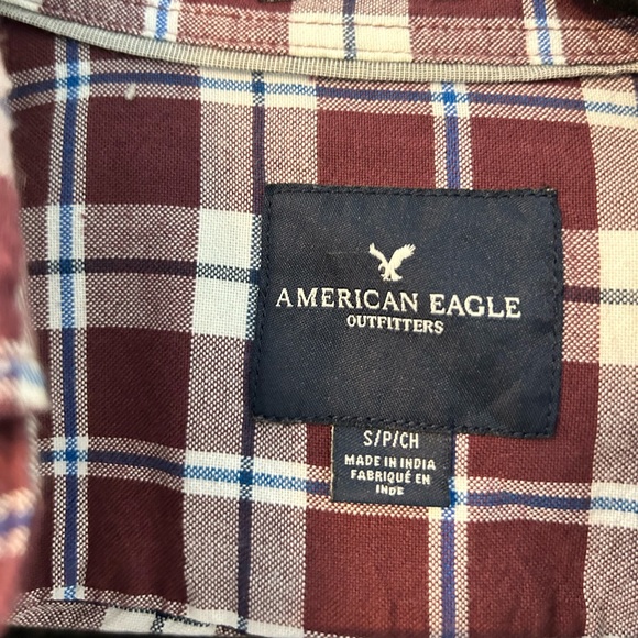 American Eagle Plaid Shirt | Size S | Like new - Picture 3 of 3